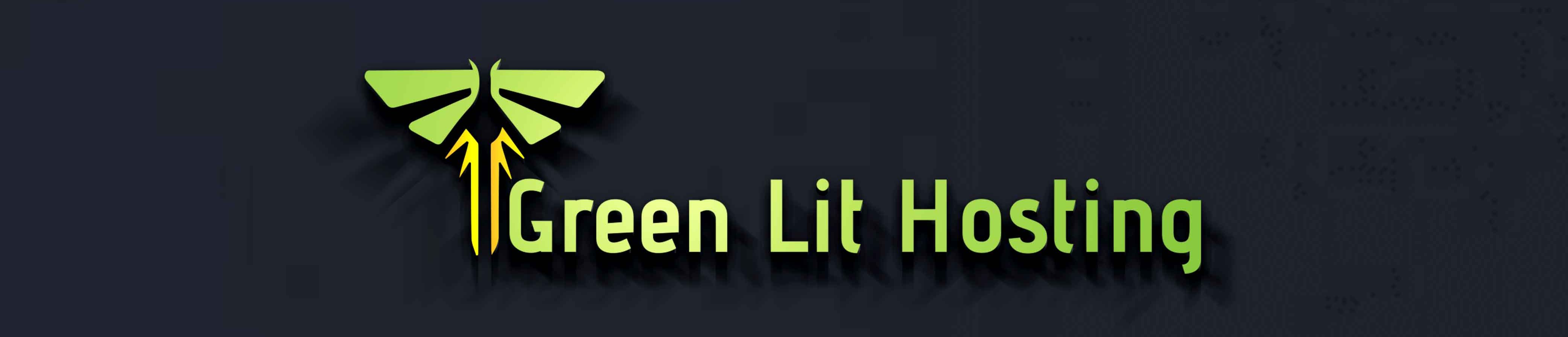 Green Lit Hosting Logo